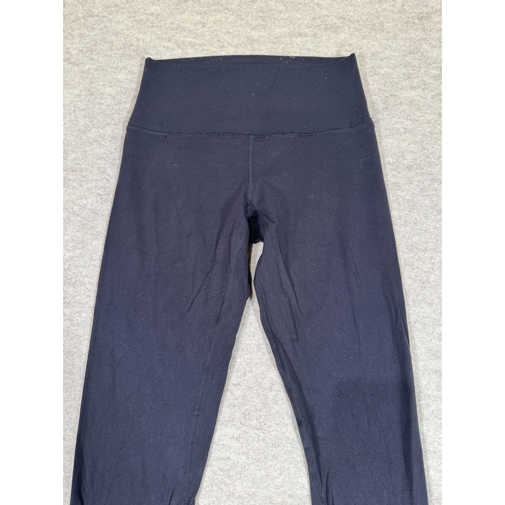 Lululemon Leggings Womens 6 Black High Rise Ankle Yoga Athletic Gym Tight - Picture 2 of 14